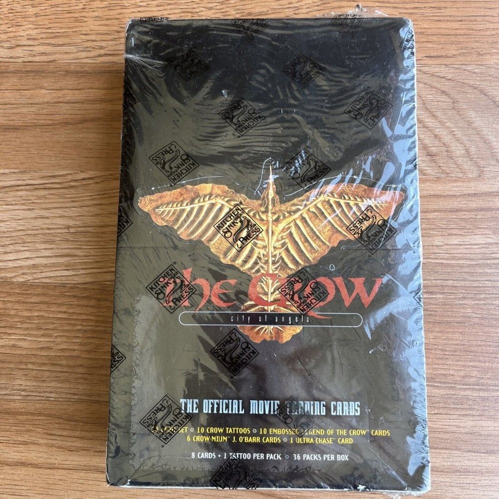 Vintage 1996 The Crow City of Angels Trading Cards 90 Card Set NEW Sealed